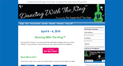 Desktop Screenshot of dancingwiththeking.com